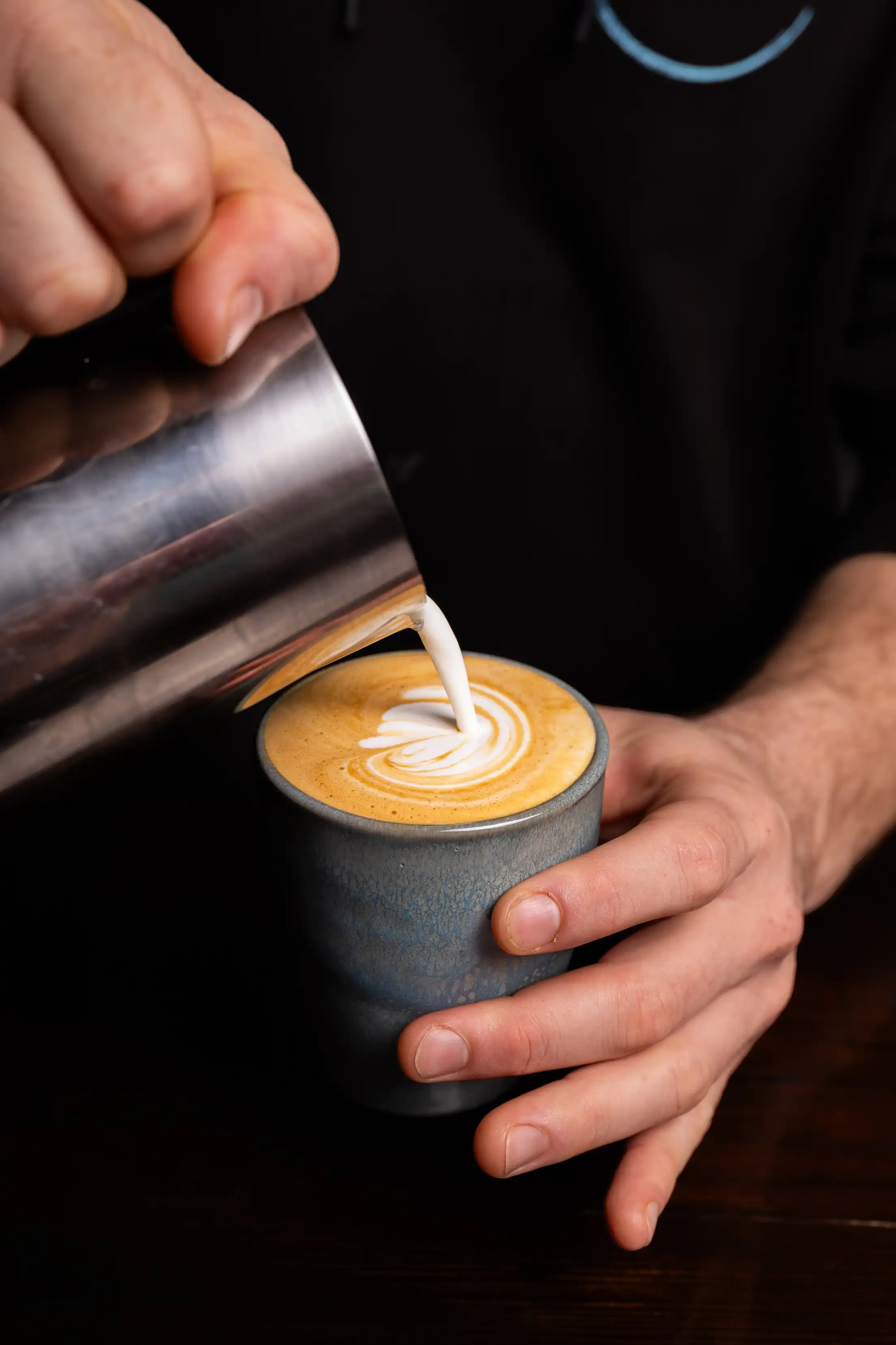 Café servido en restaurante